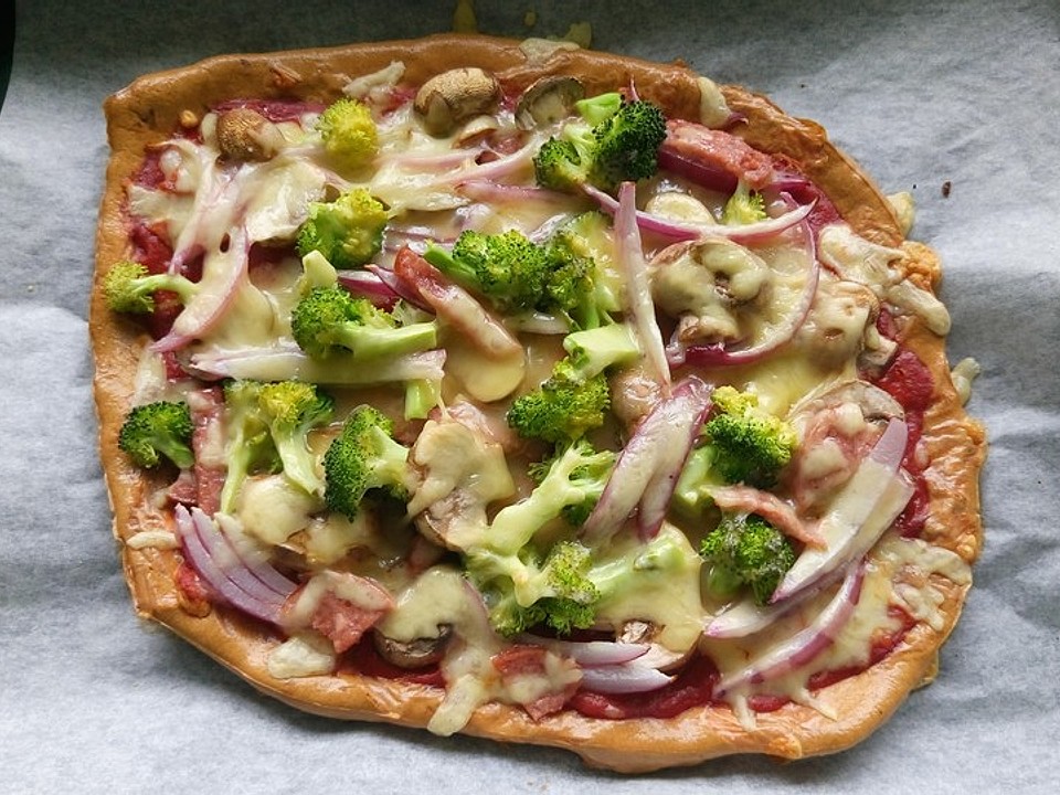 Low Carb Pizzaboden - Rezepte1