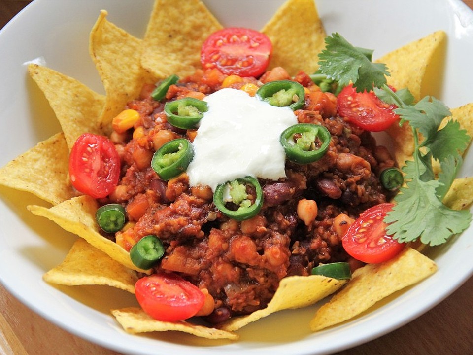 Vegetarisches Chili mit Bulgur - Rezepte1