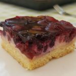 Topfen – Gitterkuchen mit Brombeeren