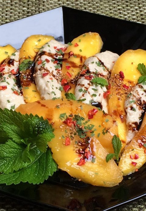 Mango mit Mozzarella