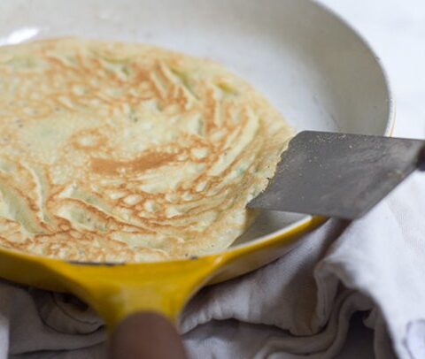 PFANNKUCHEN BEI LOW CARB. WENIG KOHLENHYDRATE UND VIEL EIWEISS