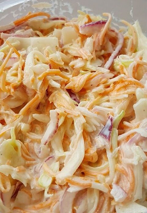 COLESLAW SALAT… SUPER EINFACH UND SUPER LECKER!