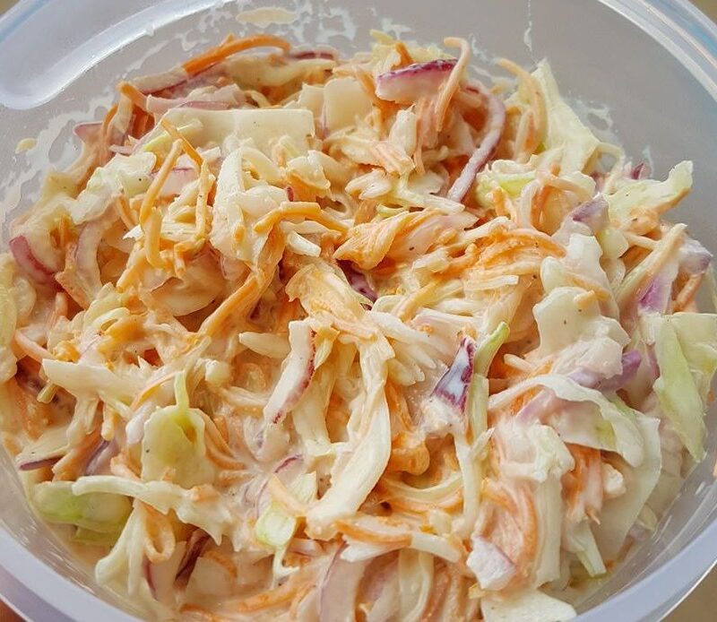 COLESLAW SALAT… SUPER EINFACH UND SUPER LECKER!