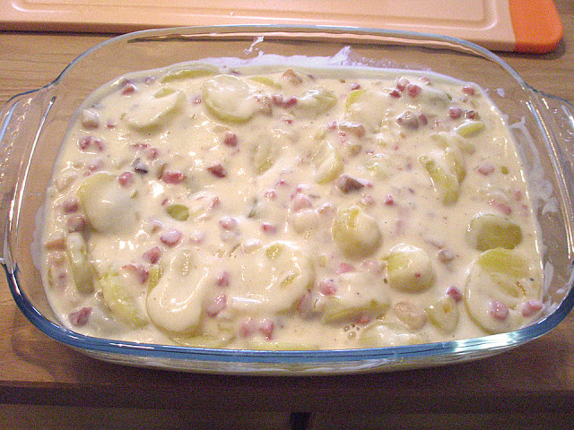 Bechamel Kartoffeln