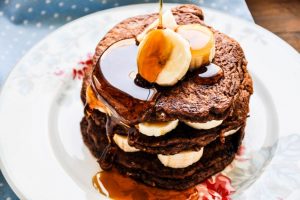 Schoko-Pancakes-Torte